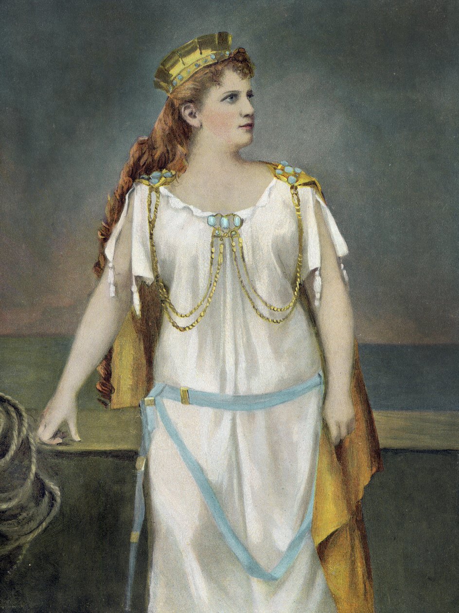 Frau Katherine Klafsky mint Isolde, kiadó: D. Appleton & Co., New York, nyomta Goupil, 1893 (nyomatnyomás) alkotó: American School