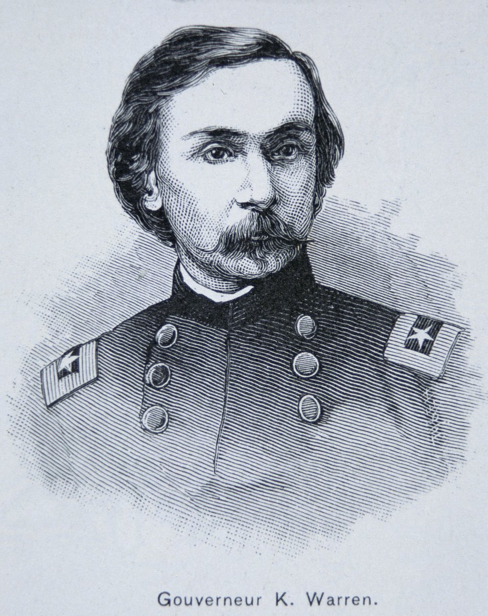 Kemble Warren tábornok kormányzó (1830-82) (metszet) alkotó: American School