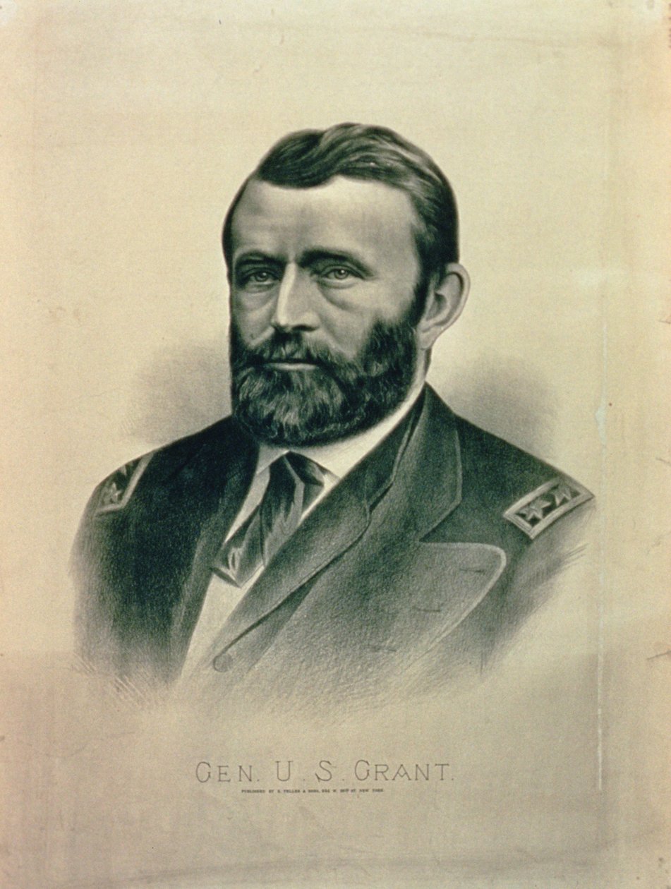 Ulysses Simpson Grant tábornok (1822-85) alkotó: American School