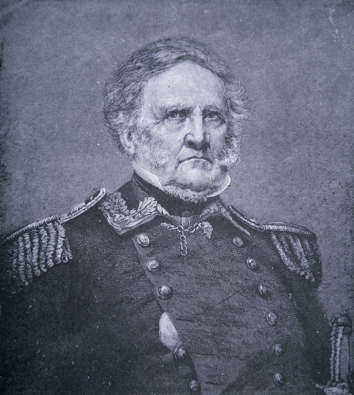 Winfield Scott tábornok (1786-1866) (metszet) alkotó: American School