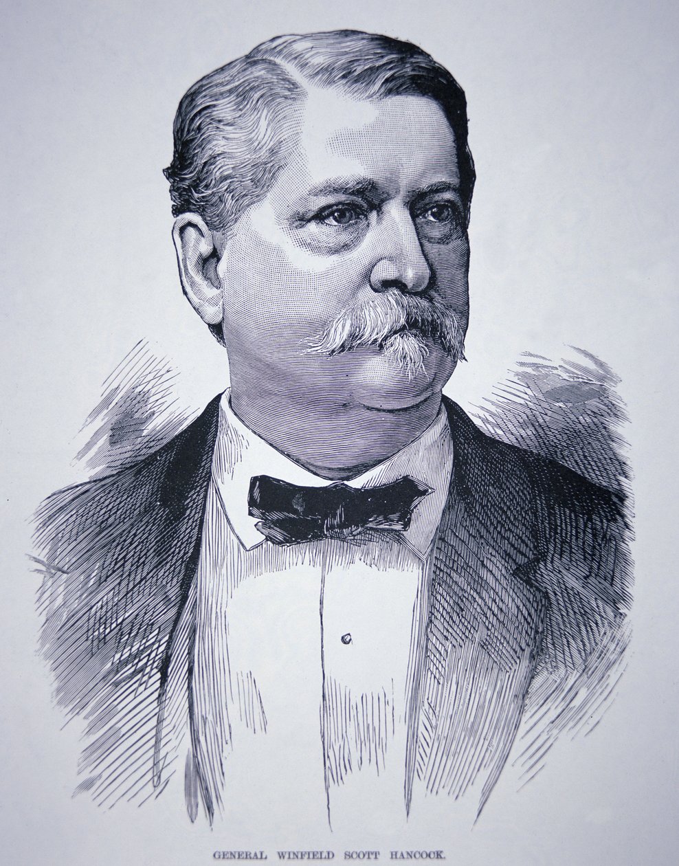 Winfield Scott Hancock tábornok (1824-86) (metszet) alkotó: American School