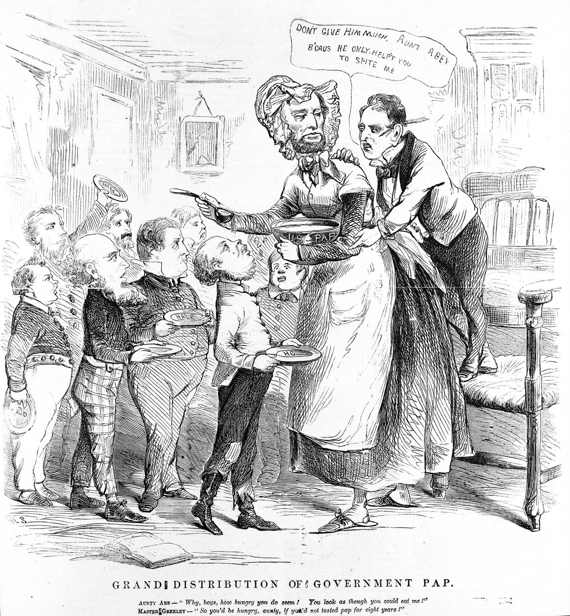 Kormányzati PAP nagy terjesztése, a háború humorából alkotó: American School