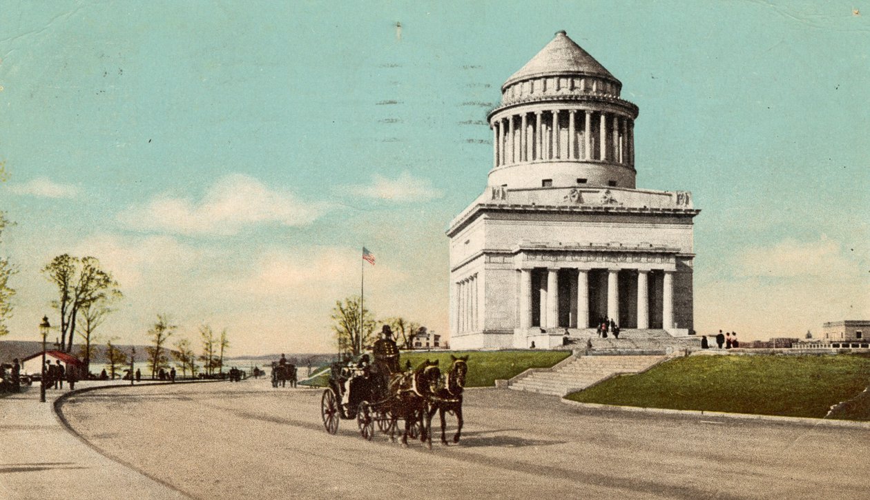 Grant sírja, Riverside Drive, New York, 1900-10 alkotó: American School