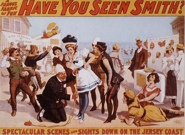 Láttad Smith-t? A Strobridge & Co. által gyártott híres Fabric of Fun, 1898 körül alkotó: American School