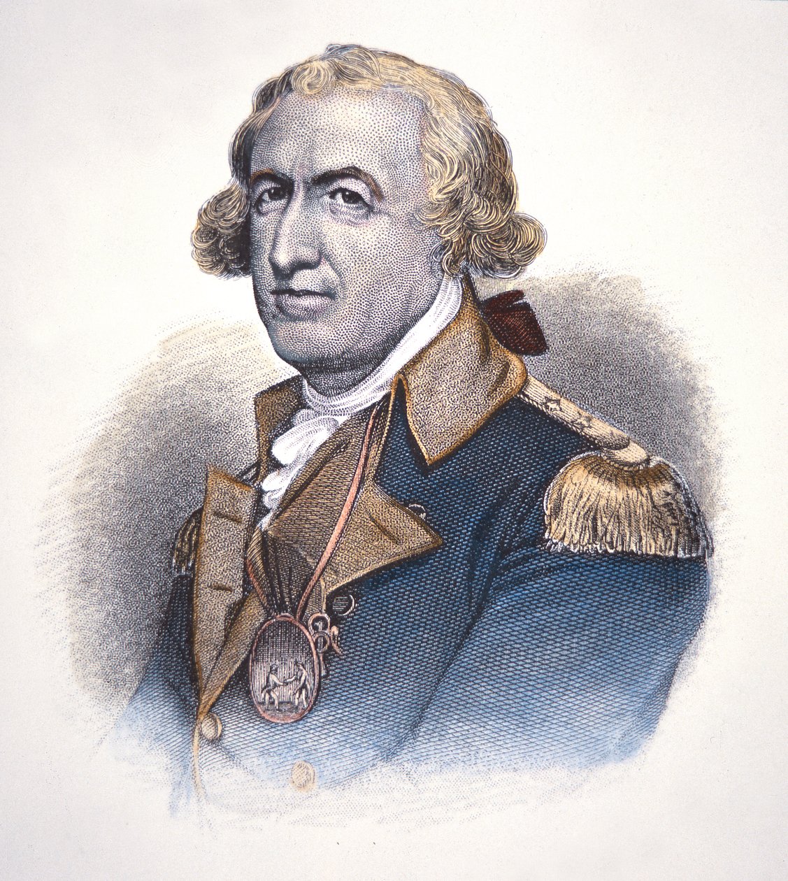 Horatio Gates (színes metszet) alkotó: American School