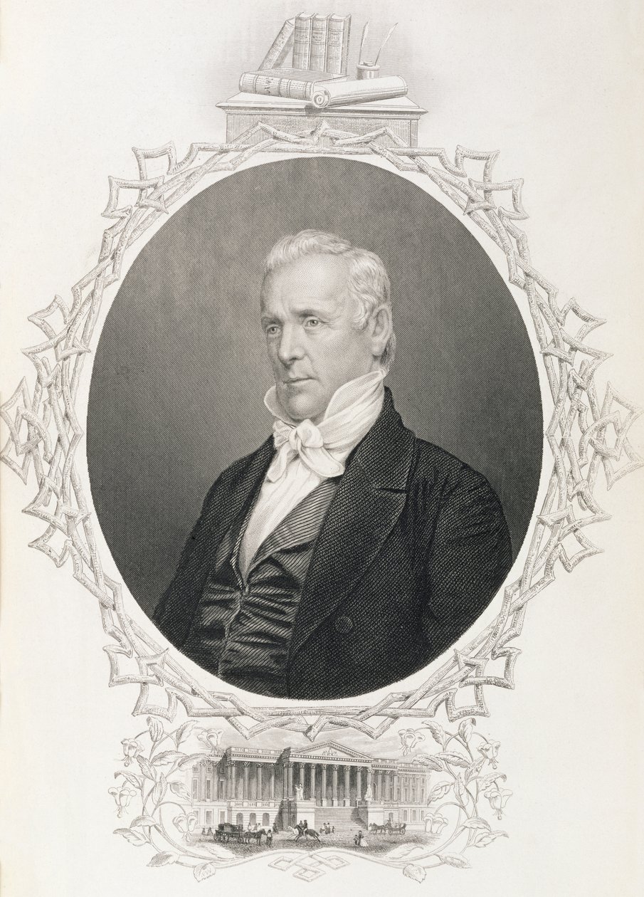 James Buchanan, „The History of the United States”, 4. évf. Charles Mackay II alkotó: American School