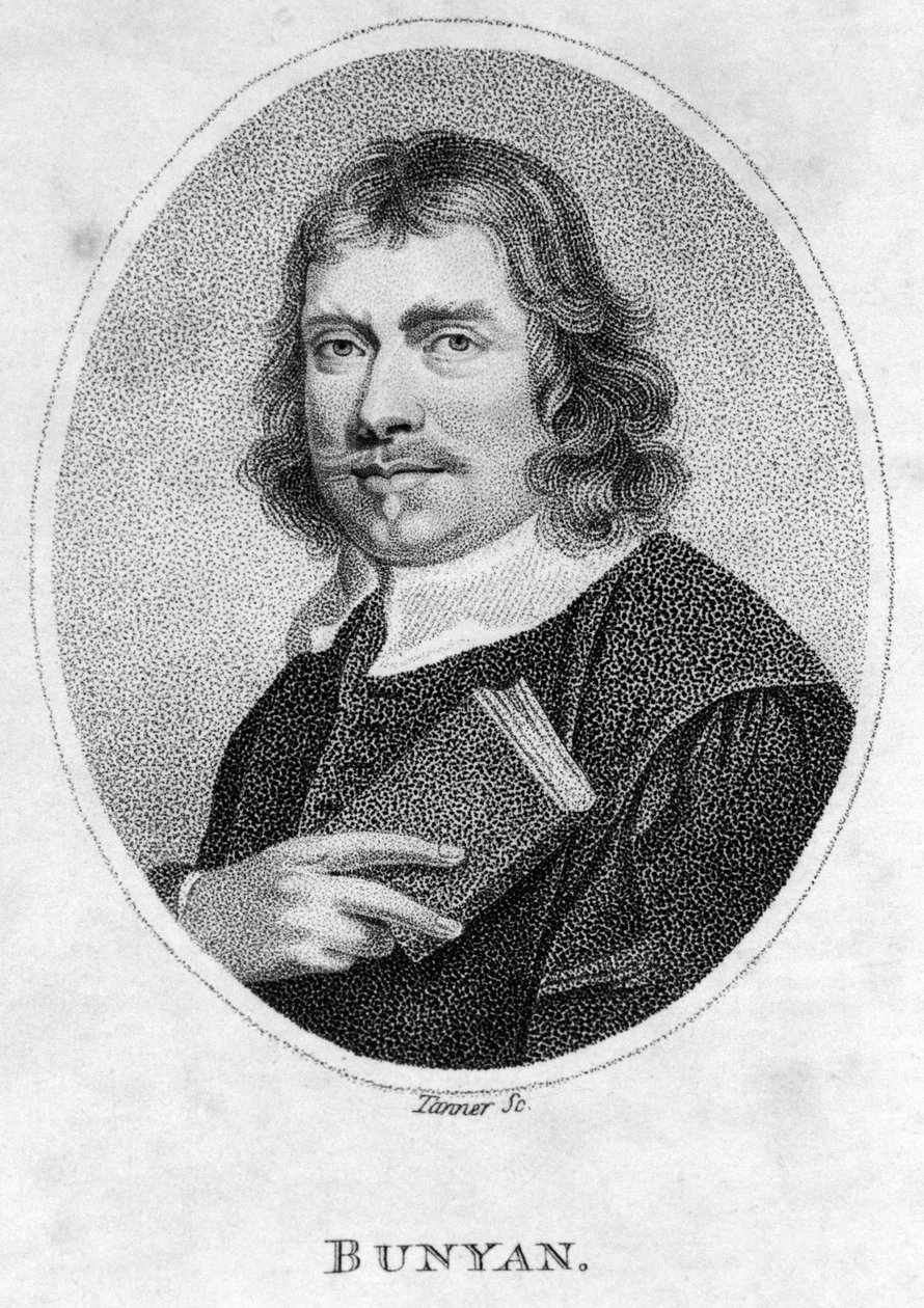 John Bunyan (1628-88) a Pilgrims Progress elődje, 1805 alkotó: American School