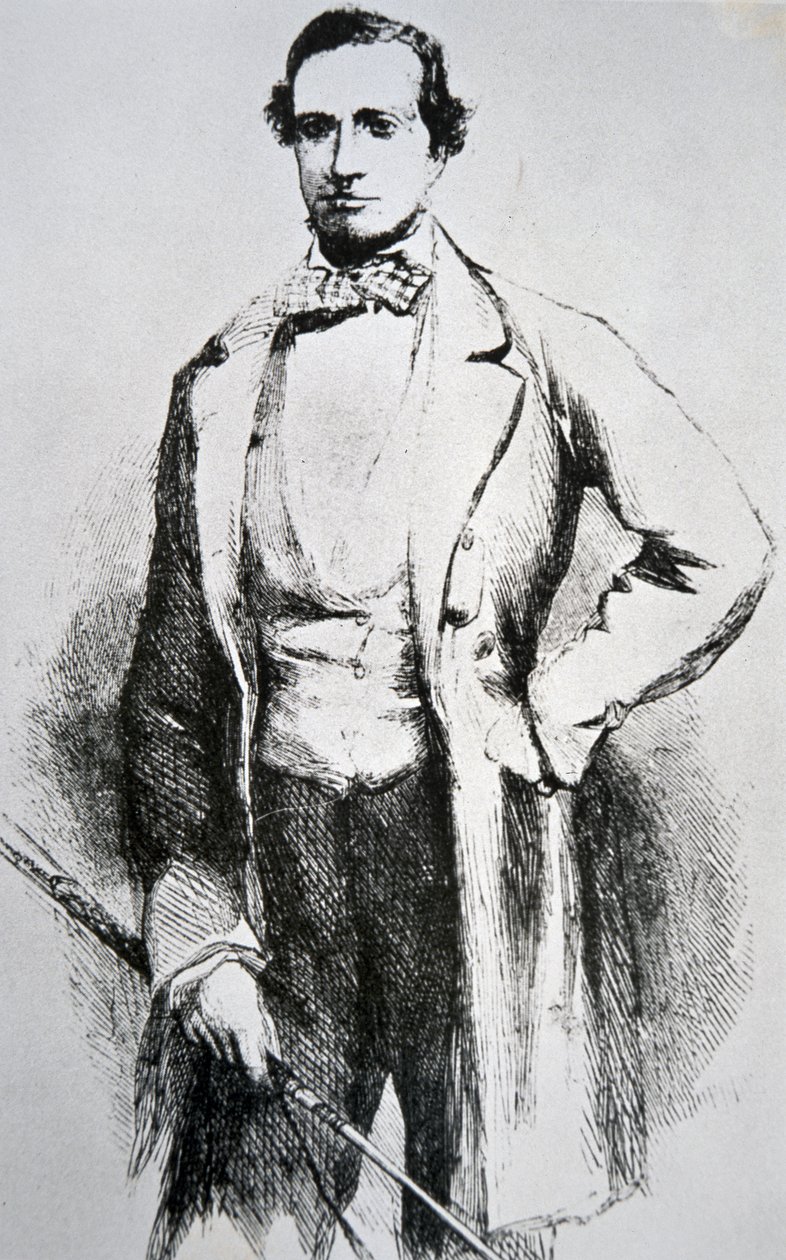 John Butterfield (1801-69) (metszet) alkotó: American School