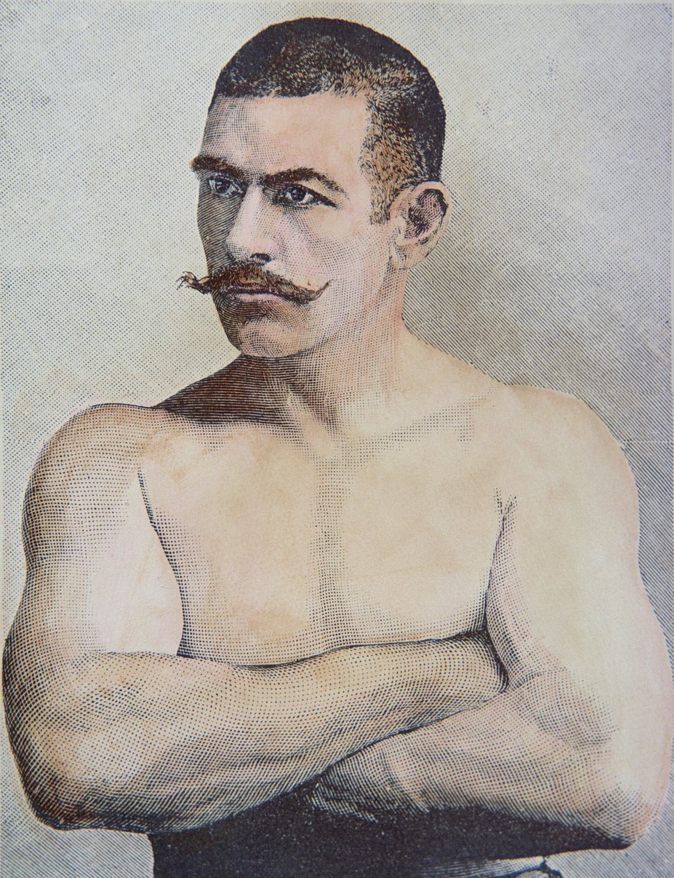 John L. Sullivan (színes litó) alkotó: American School
