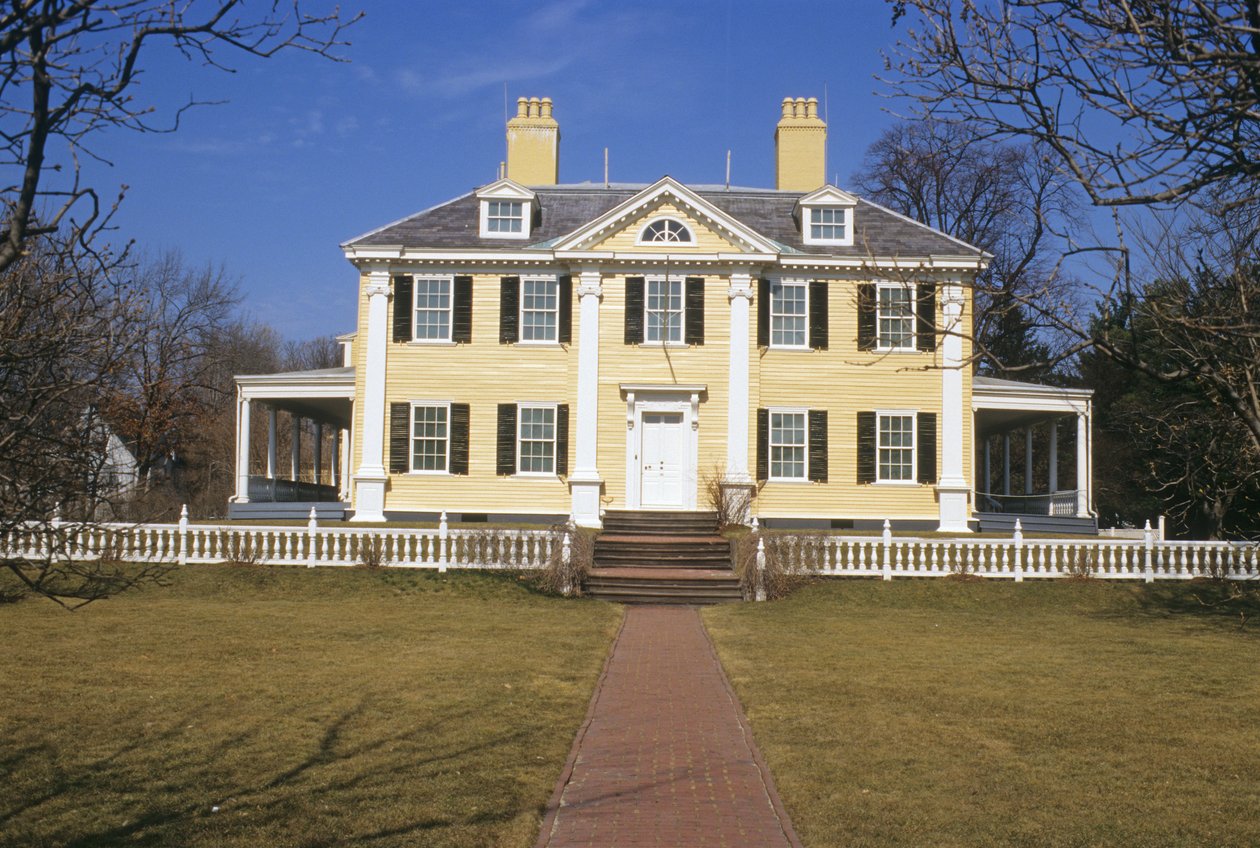 Longfellow nemzeti történelmi hely, 1759-ben épült alkotó: American School