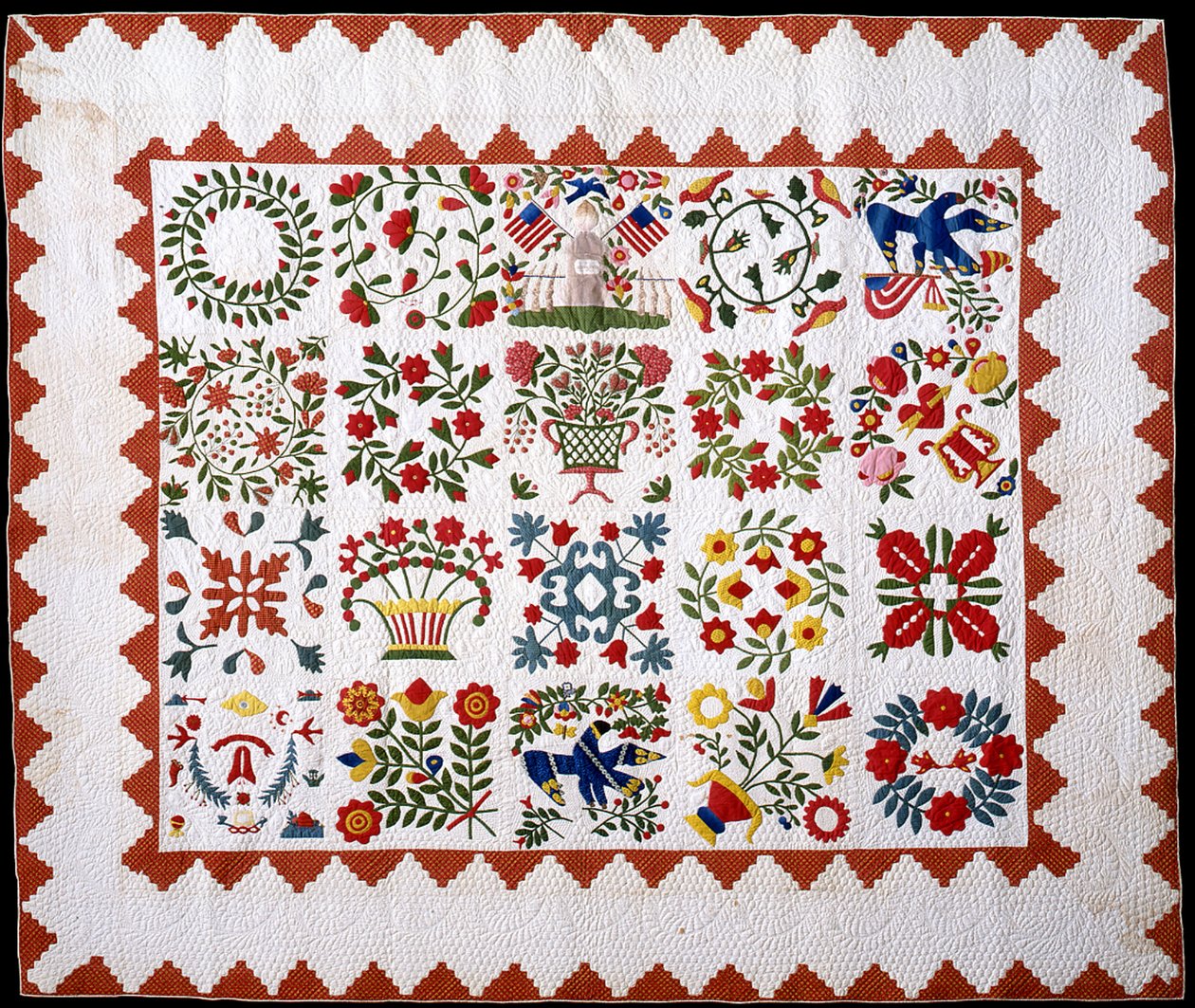 Major Ringgold Album Quilt alkotó: American School