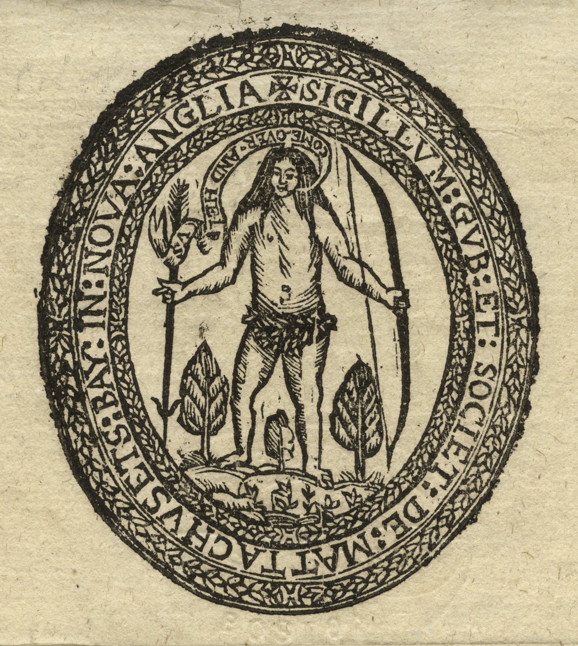 Massachusetts Bay Colony Seal alkotó: American School