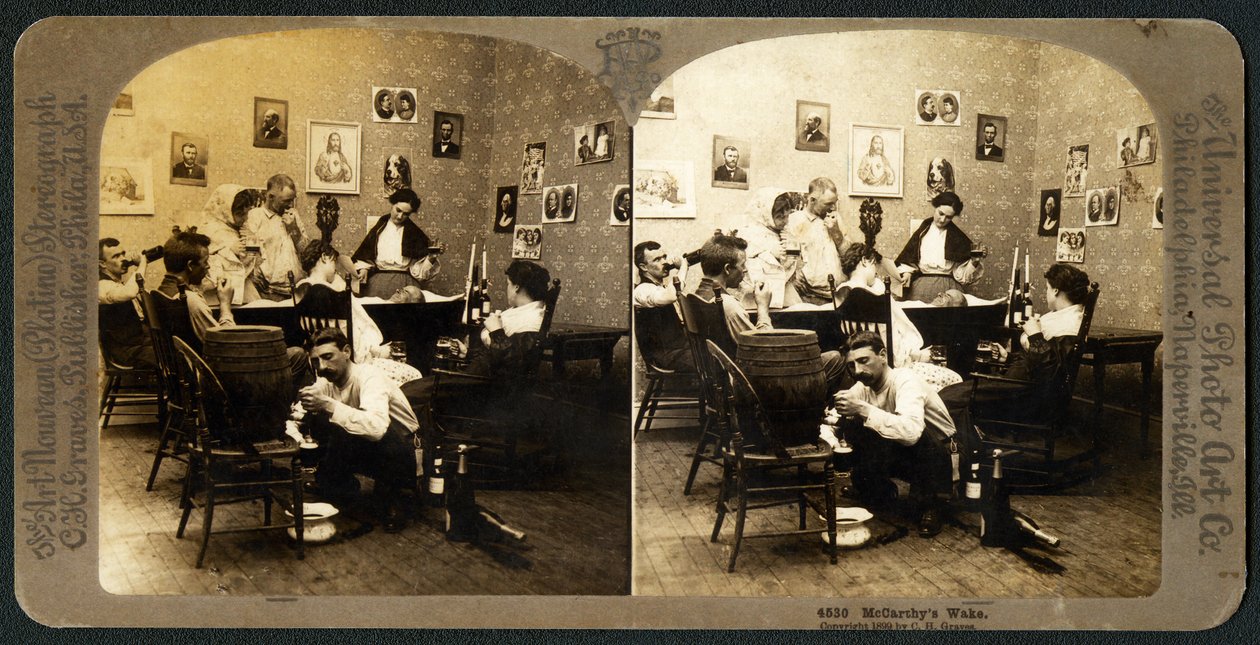McCarthys Wake (1. rész), 1899 (sztereográf) alkotó: American School