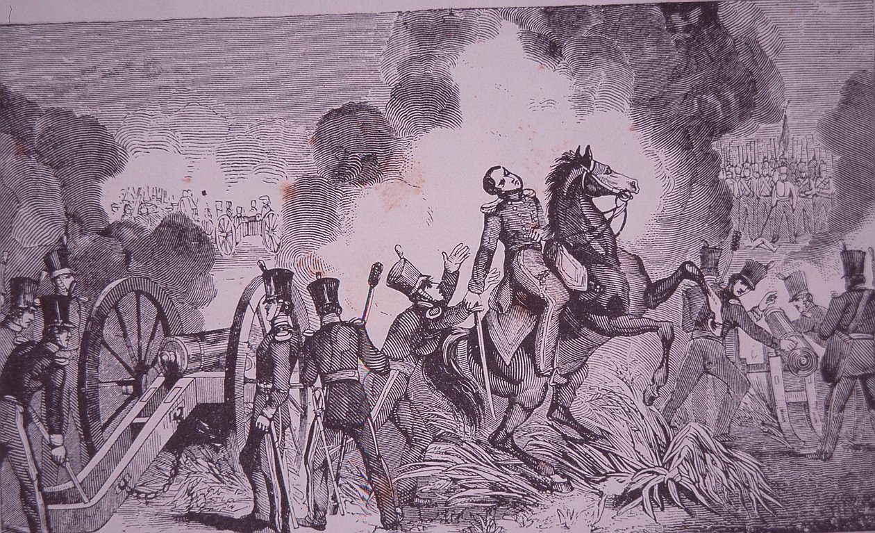 Mexikói-amerikai háború (1846-48), Palo Alto-i csata és Ringgold őrnagy halála alkotó: American School
