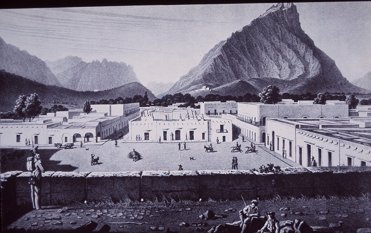 Mexikói-amerikai háború (1846-48), Monterrey, Zachary Taylor tábornok elfogta alkotó: American School