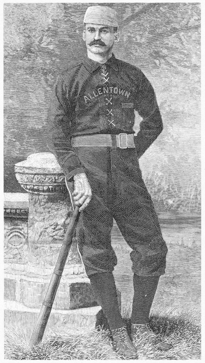 Michael J. Kelly, „A gyémánt királya” az 1880-as években (metszet) alkotó: American School