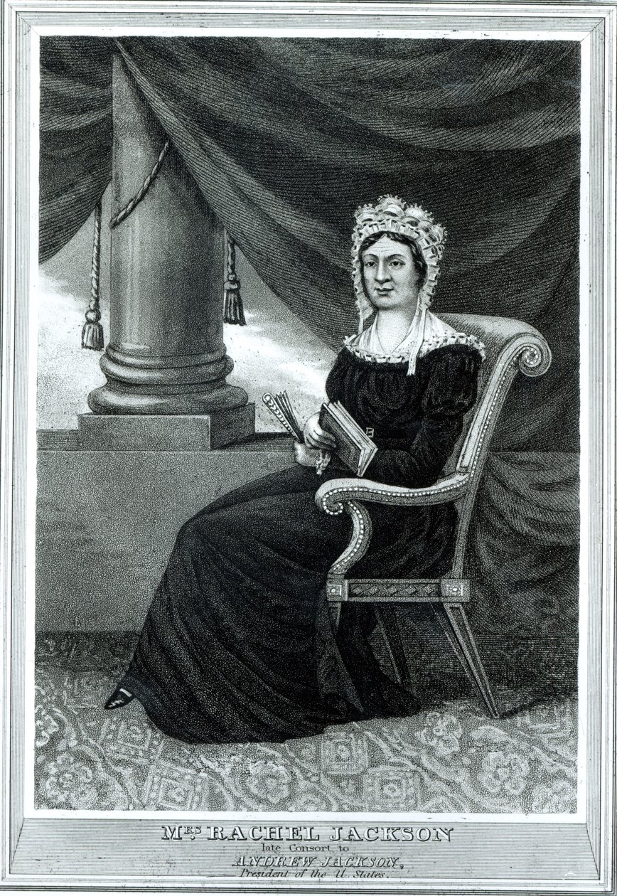 Mrs. Rachel Jackson, pub. Joseph How, 1850-1900 körül alkotó: American School