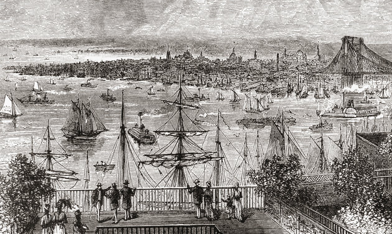 New York a 19. században alkotó: American School