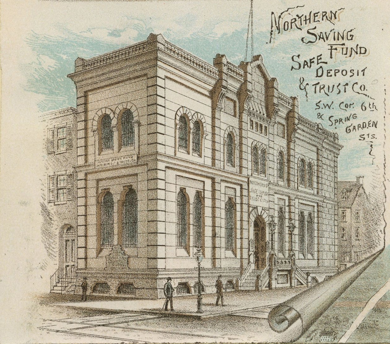 Northern Saving Fund Safe Deposit & Trust Co., 1885-86 alkotó: American School