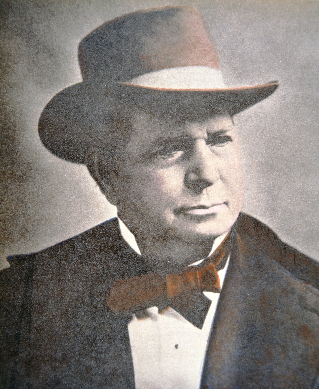 Oliver Fisher Winchester (1810-80) (színes fotó) alkotó: American School