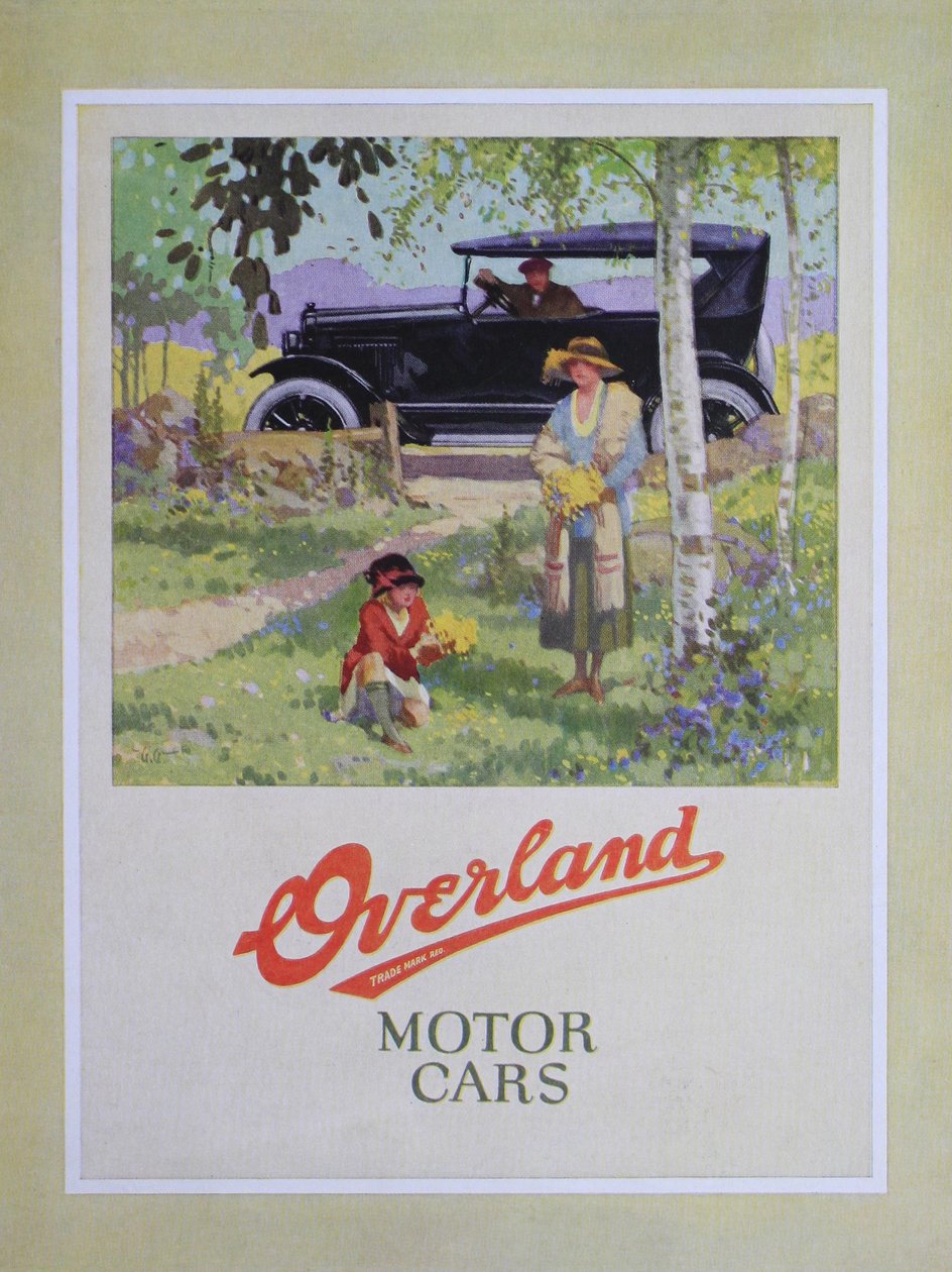 Overland Motor Cars, 1923 alkotó: American School