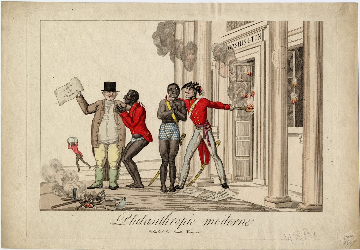 Modern filantropia, 1813 körül alkotó: American School