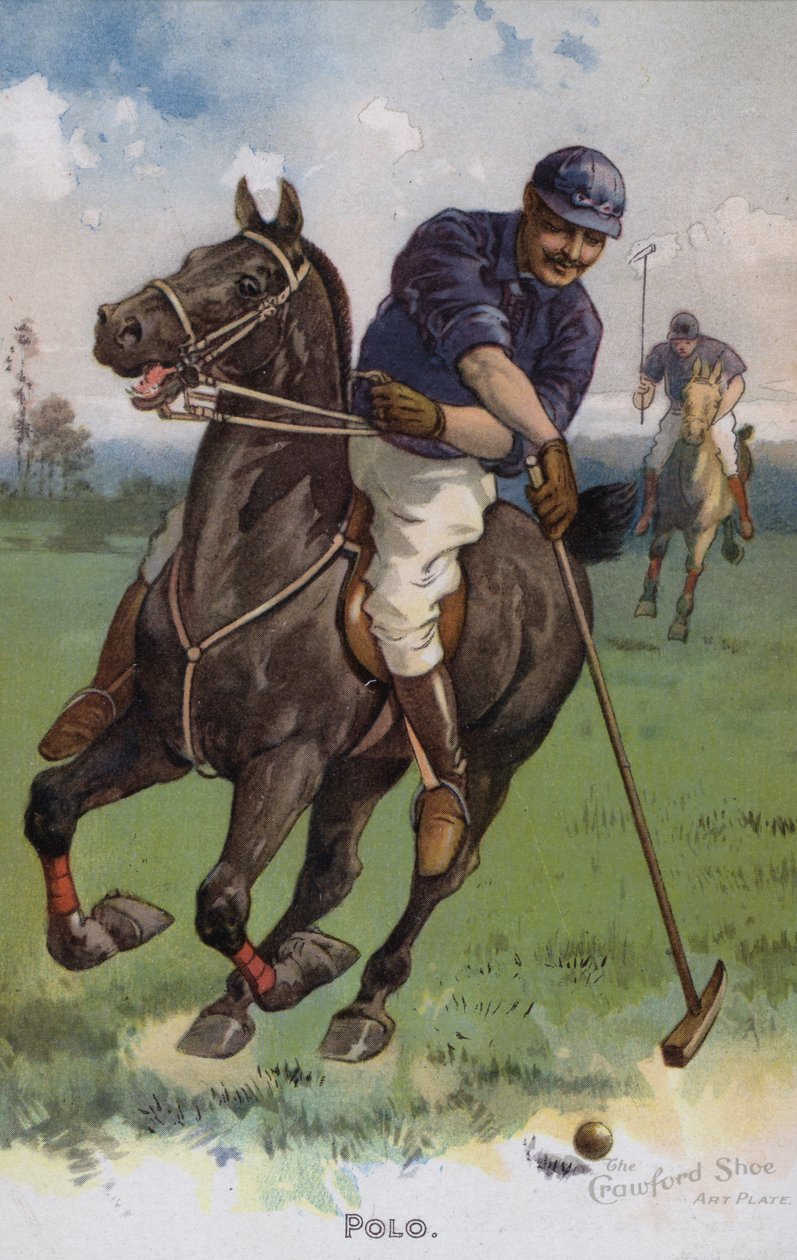 Polo (színes litográfia) alkotó: American School