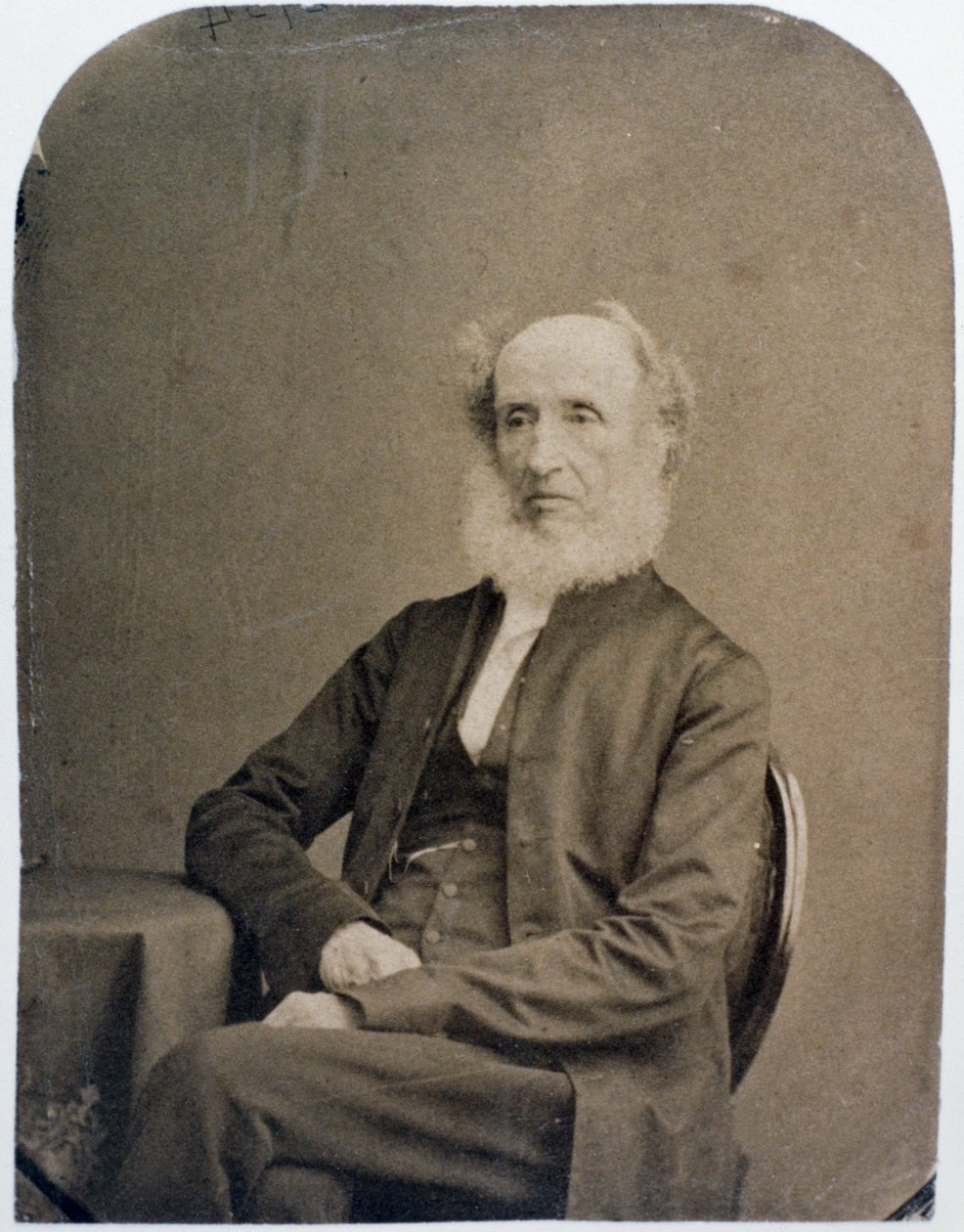 Benjamin Abbott (1793-1870) portréja (fotó) alkotó: American School