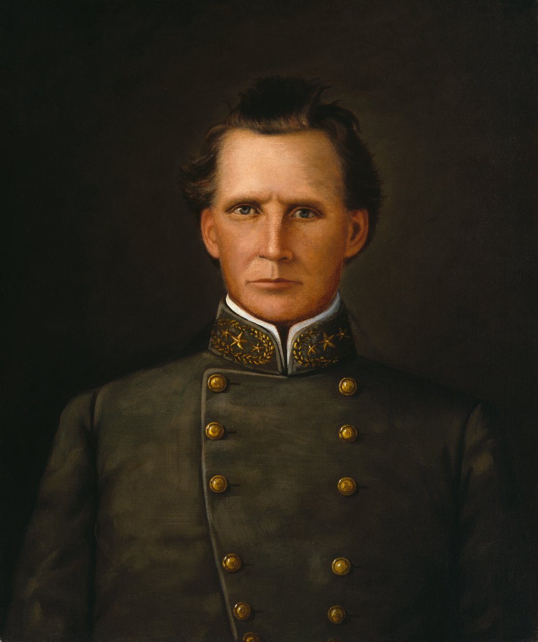 Joseph Lewis Hogg dandártábornok portréja, 1860 körül alkotó: American School