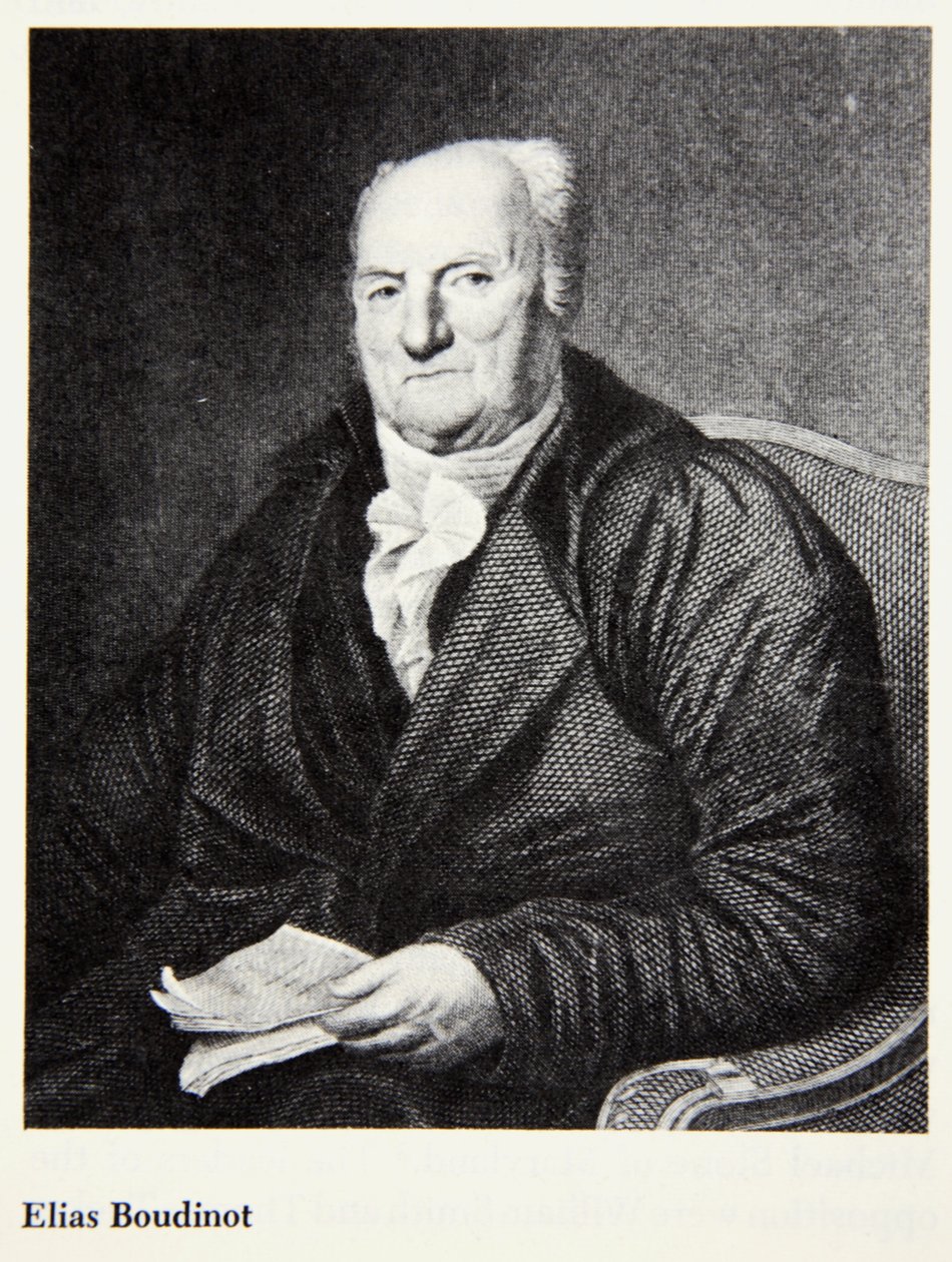 Elias Boudinot portréja alkotó: American School