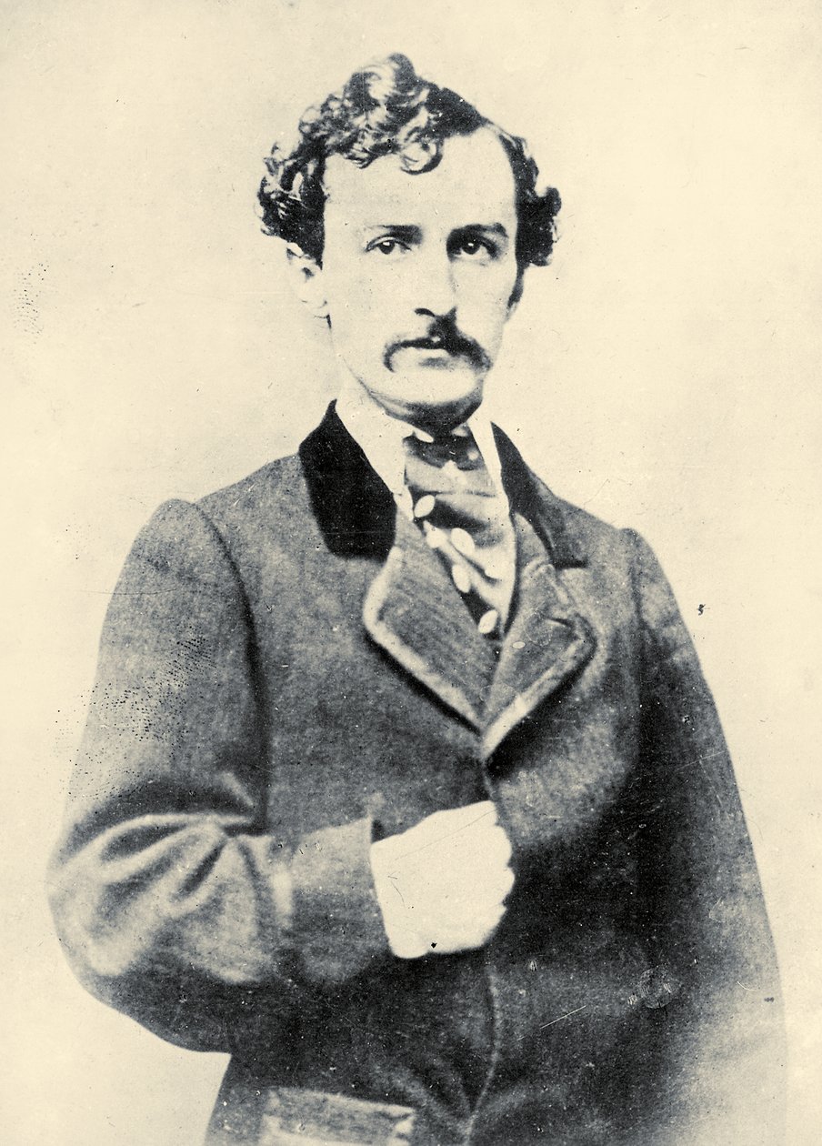 John Wilkes Booth portréja, 1860 körül alkotó: American School