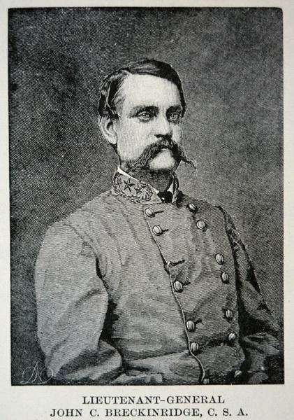 John Breckinridge altábornagy portréja (litho) alkotó: American School