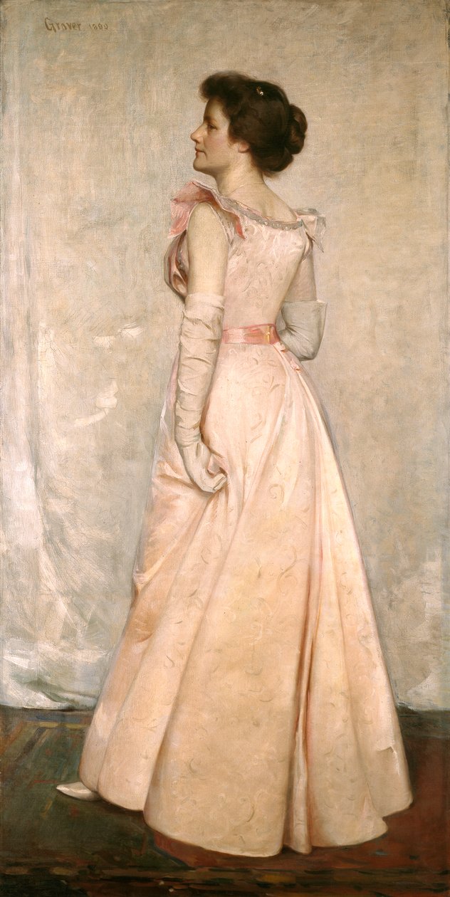 Mrs. Oliver Dennett Grover portréja alkotó: American School