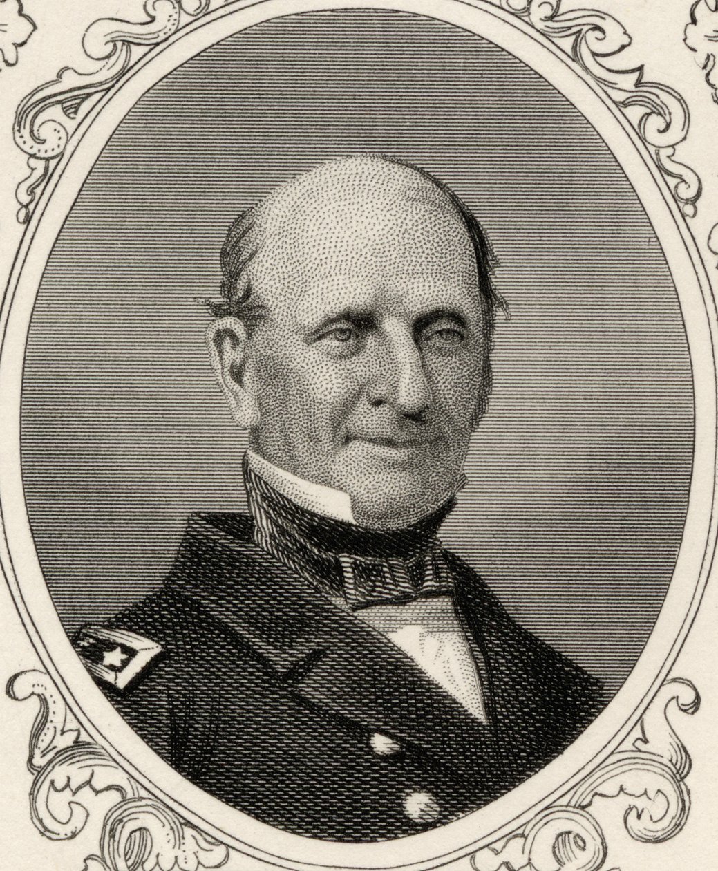 Silas Horton Stringham (1798-1876) portréja alkotó: American School
