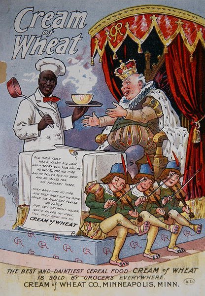 „Cream of Wheat” gabonaféléket reklámozó plakát alkotó: American School