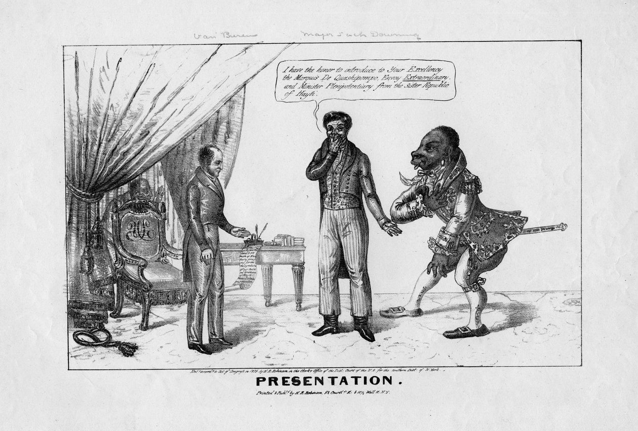 Bemutató, kiadó: H R Robinson, New York, 1839 alkotó: American School