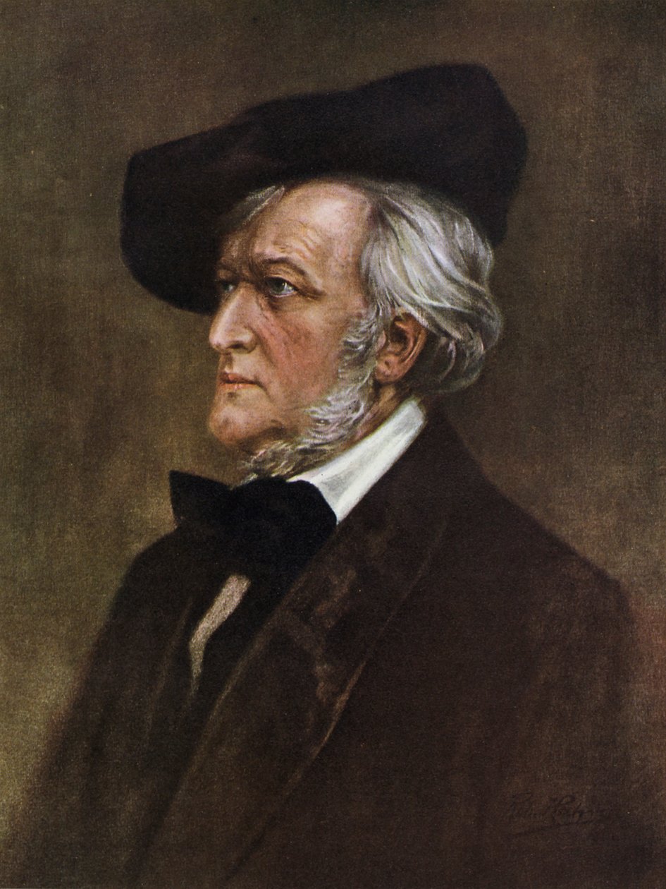 Richard Wagner (litográfia) alkotó: American School