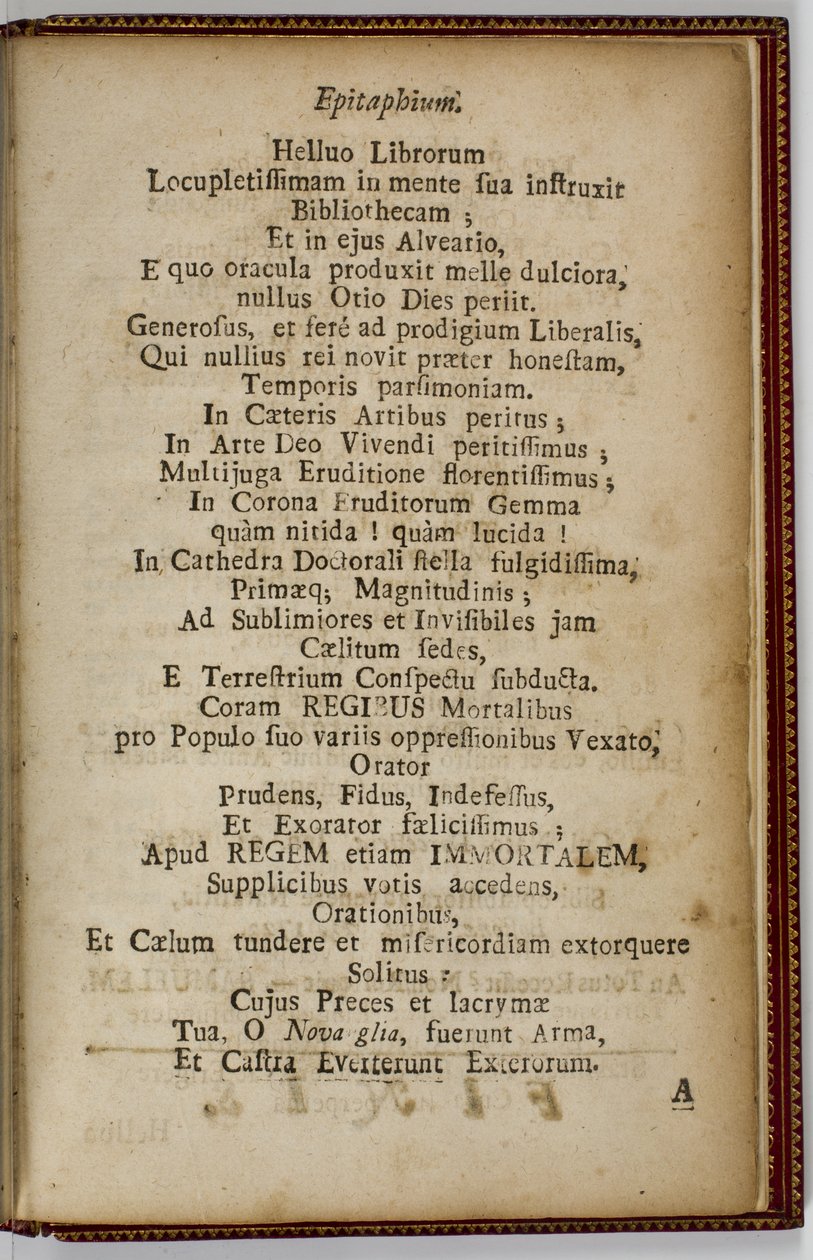 Samuel Mather, sírfelirat, 1724 alkotó: American School