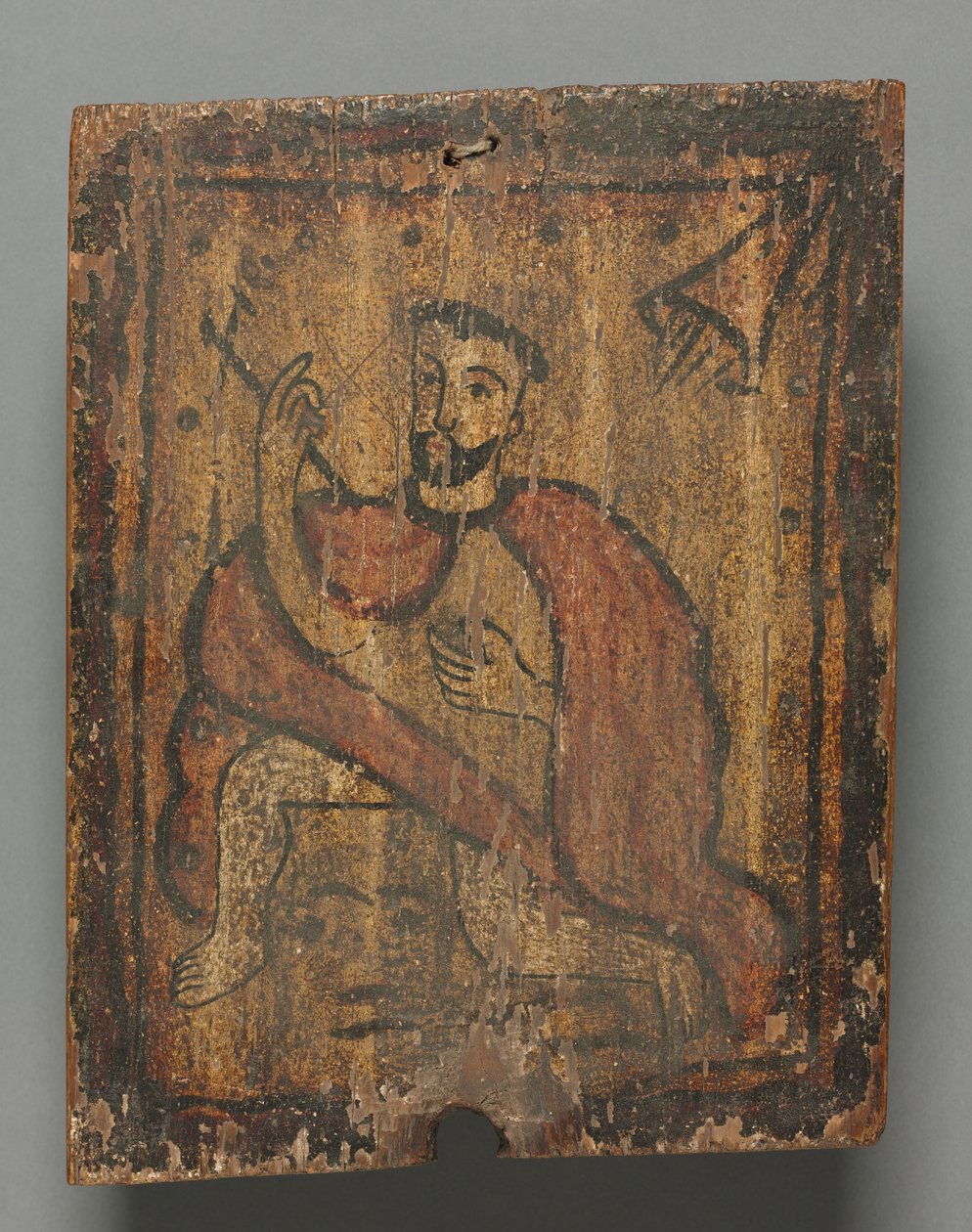 San Geronimo: santo de retablo alkotó: American School
