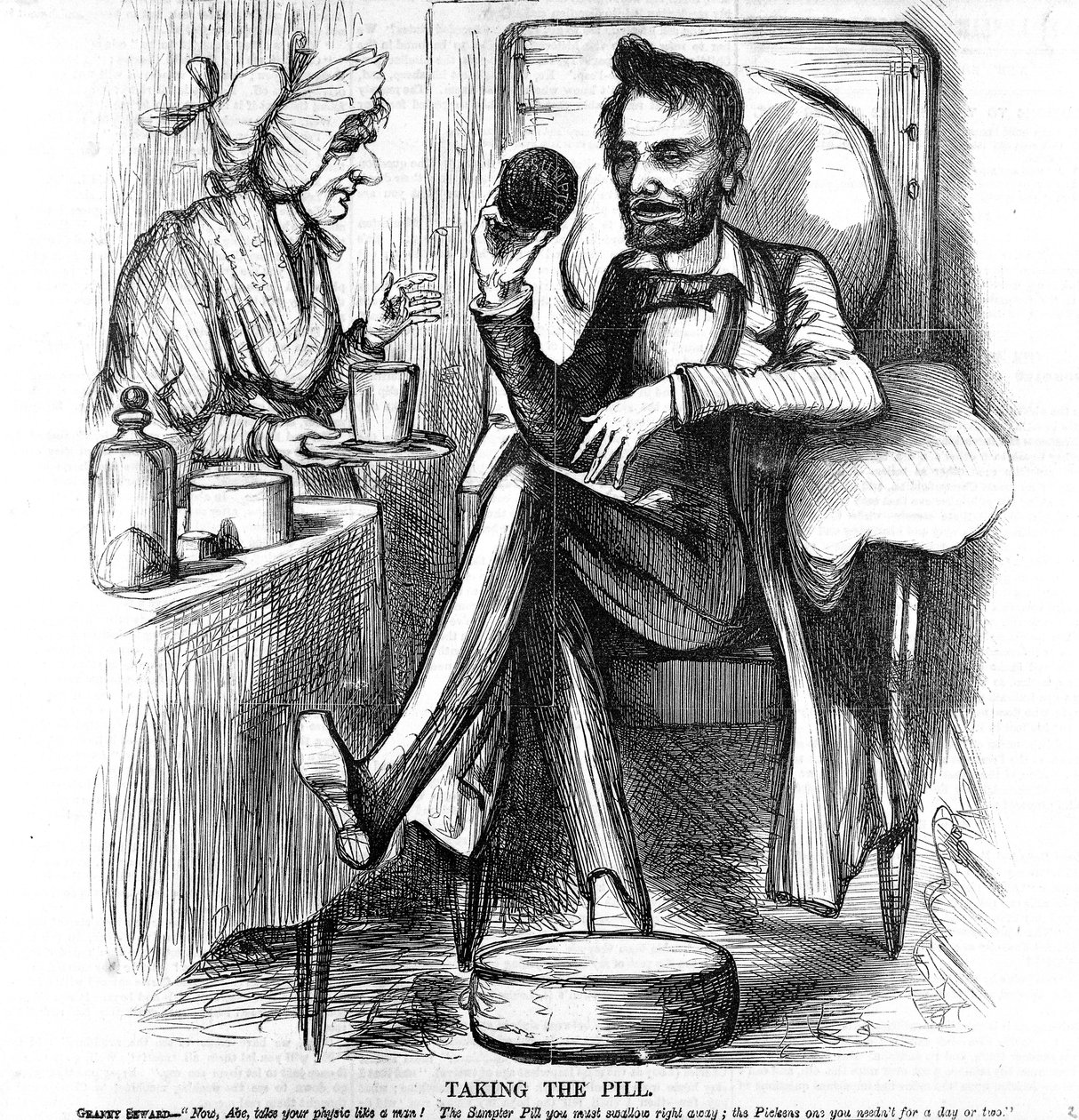 Bevenni a tablettát, a Humors of War-ból alkotó: American School