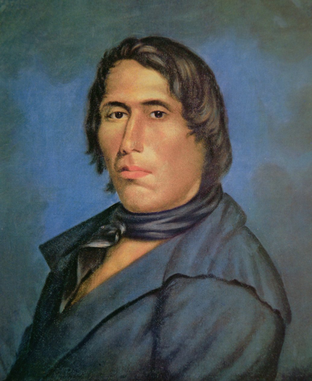 Tecumseh (1768-1813) (olaj, vászon) alkotó: American School