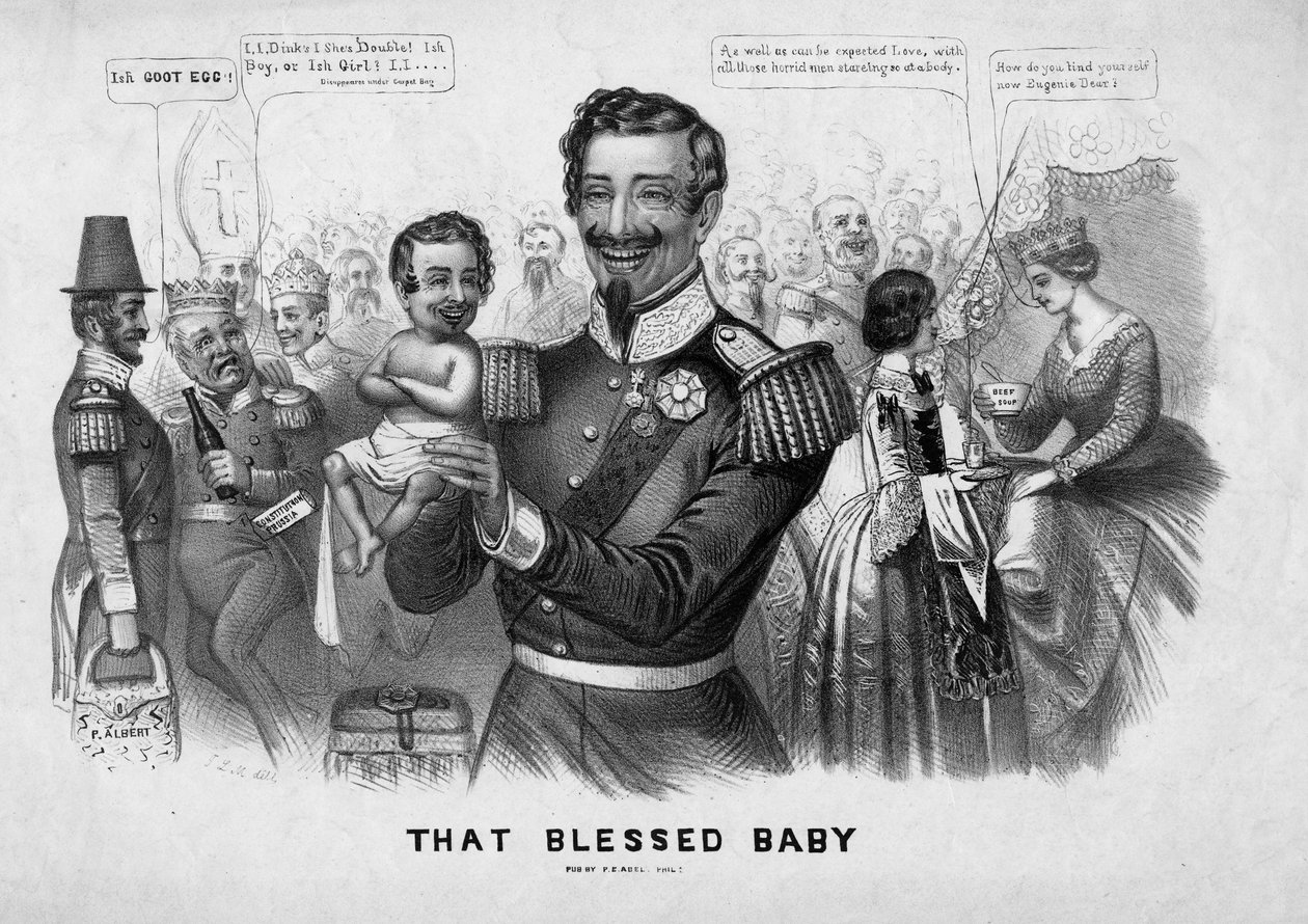 Ez az áldott baba, kiadó: John L Mage, Philadelphia, 1869 körül alkotó: American School