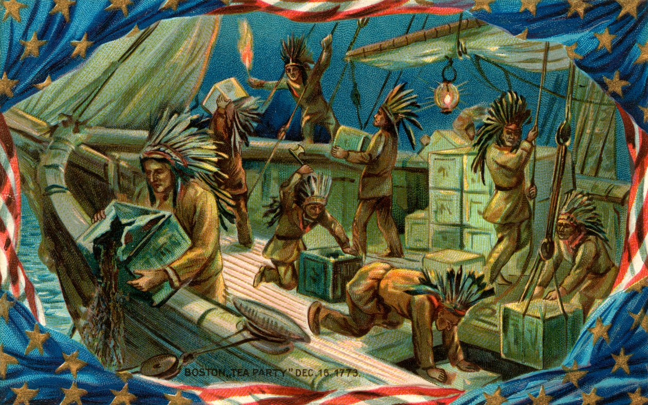 Boston Tea Party alkotó: American School