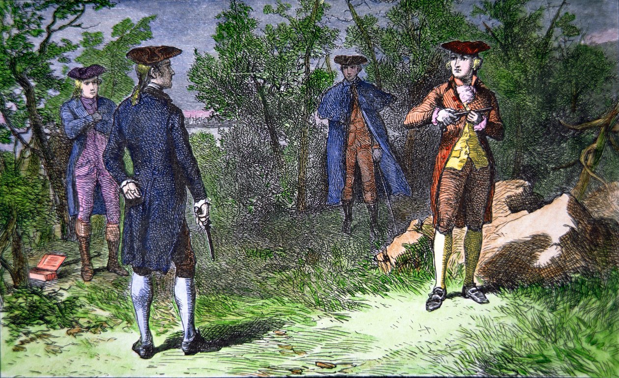 A Burr-Hamilton párbaj alkotó: American School