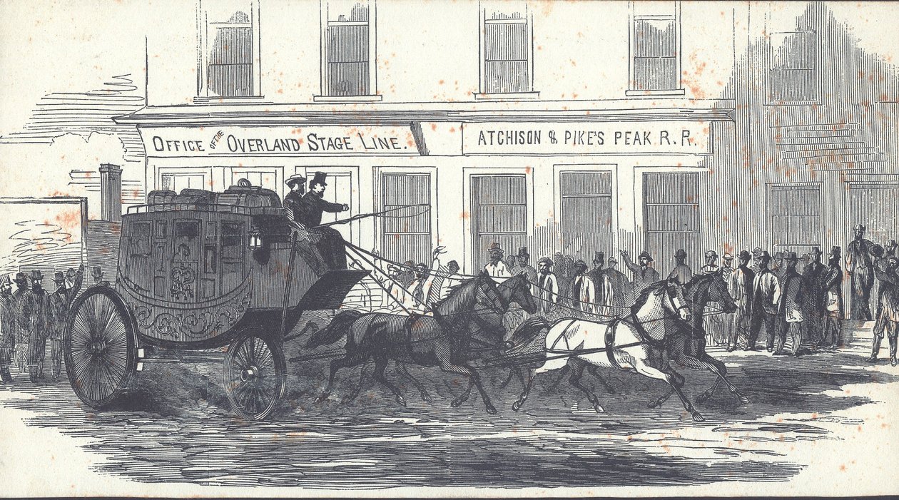 The Butterfield Overland Mail Coach, megjelent a Harper