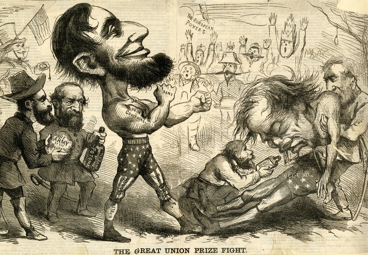 A Nagy Szövetségi Díjharc, 1861 alkotó: American School