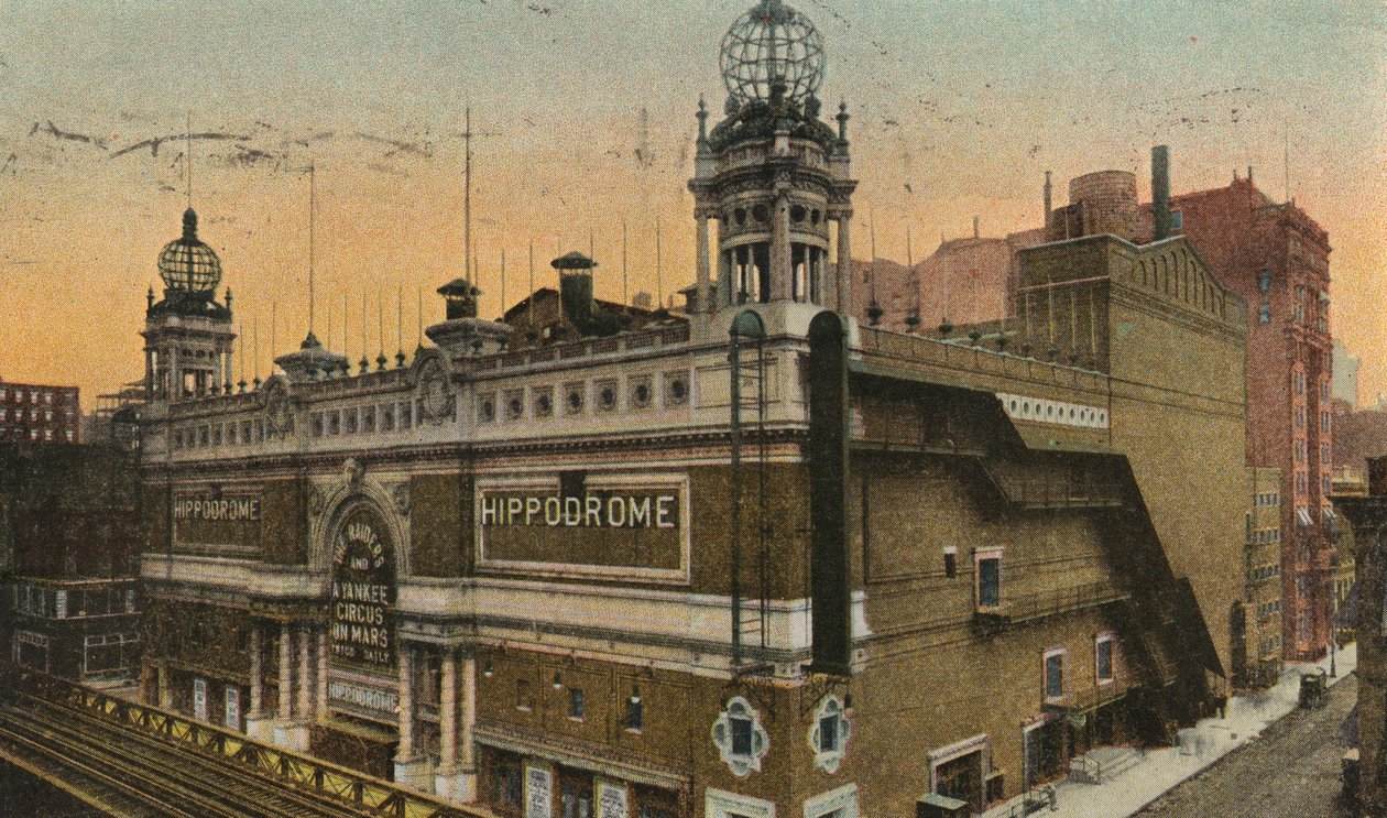 The Hippodrome, New York, 1905 alkotó: American School