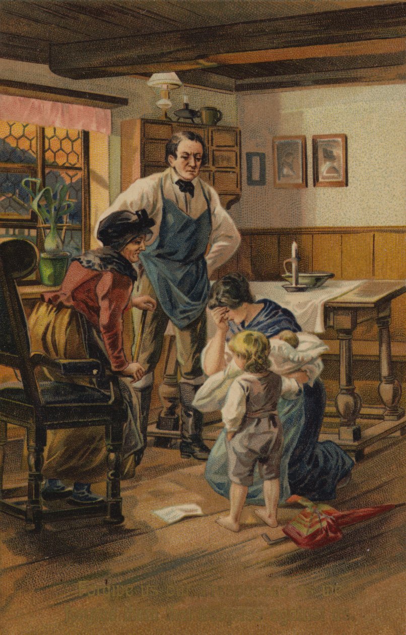 Az Úr imája, Bocsásd meg vétkeinket (kromolito) alkotó: American School