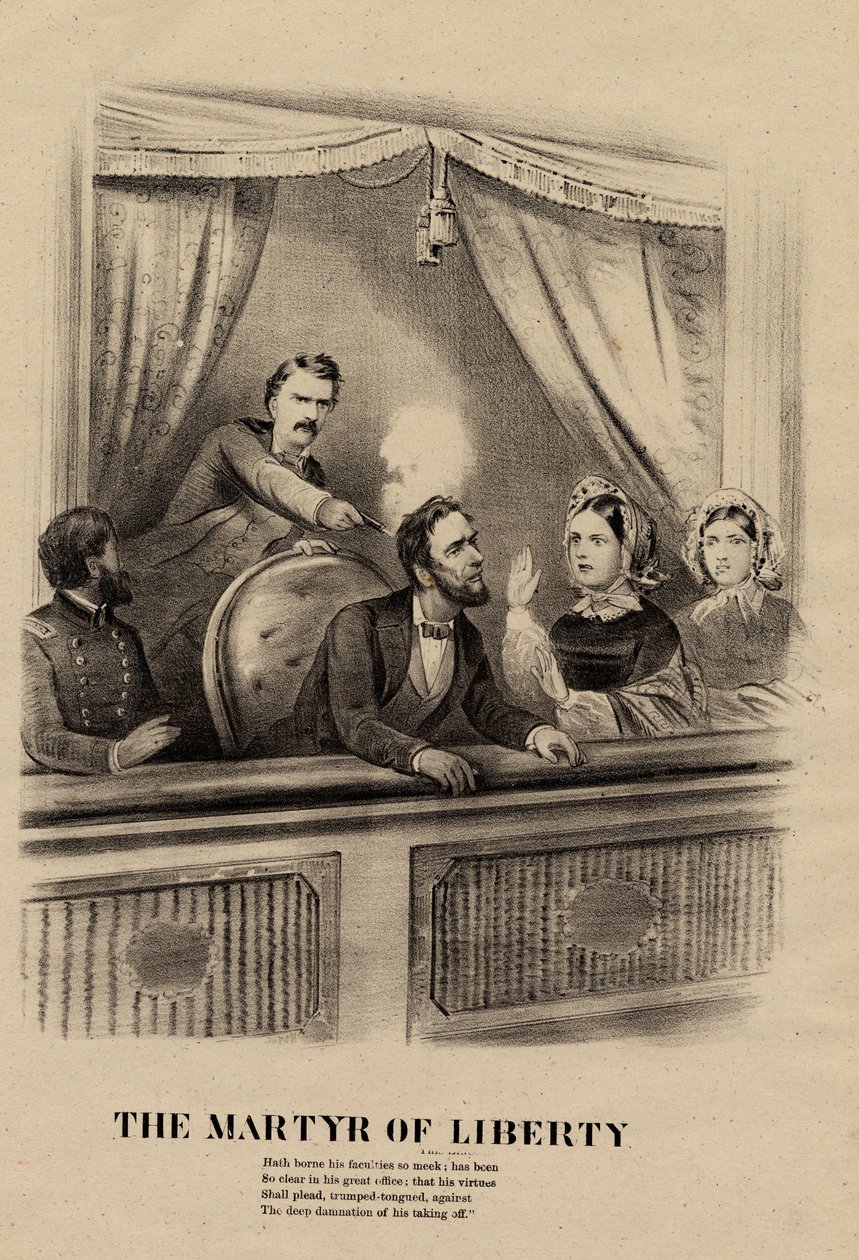 A szabadság mártírja, 1865 alkotó: American School
