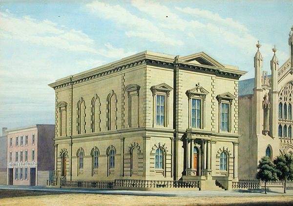 The New York Historical Society New York City, Meltam és Burke Architects alkotó: American School